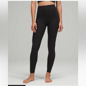High waisted lululemon leggings black